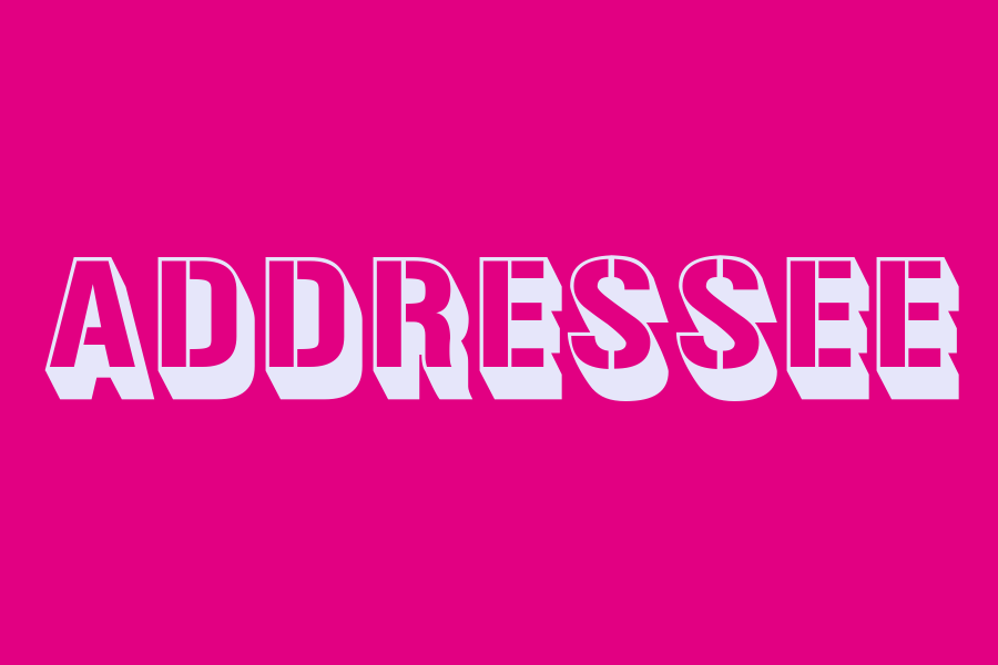 addressee