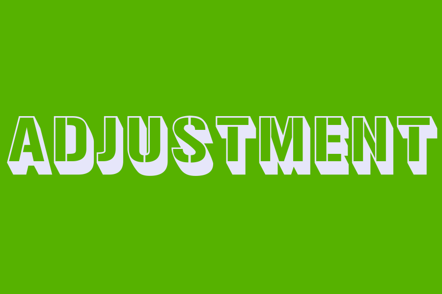 adjustment