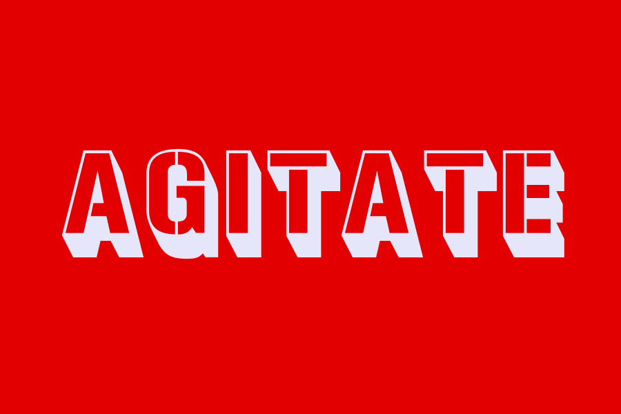agitate
