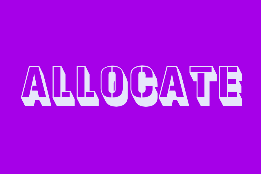 allocate
