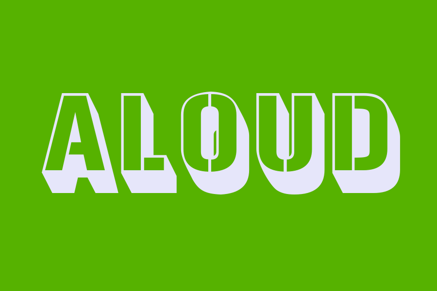 aloud