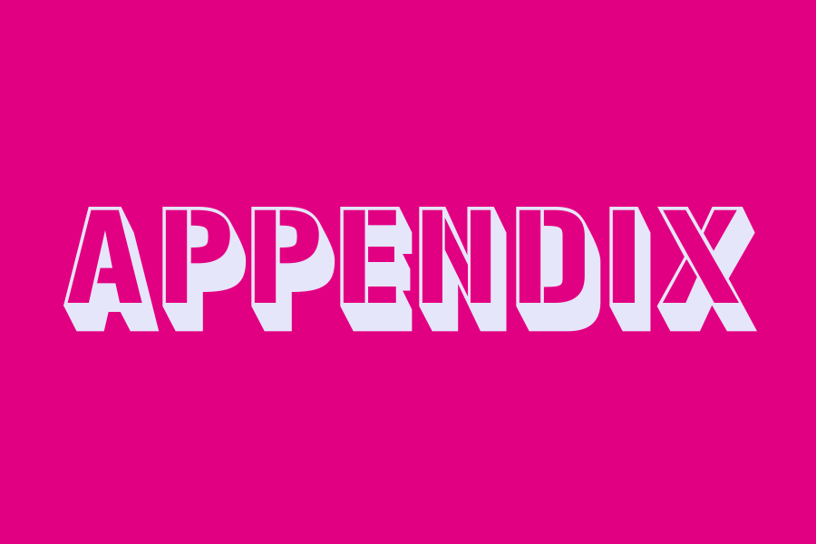 appendix