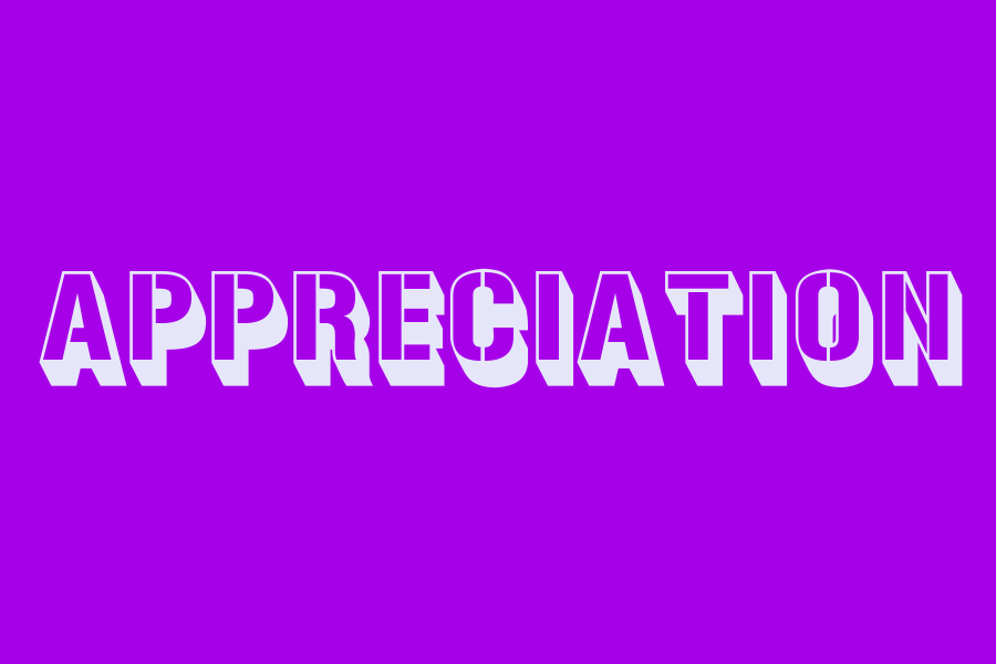 appreciation