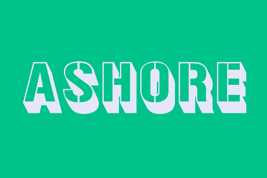ashore