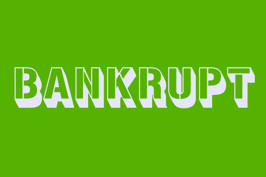 bankrupt