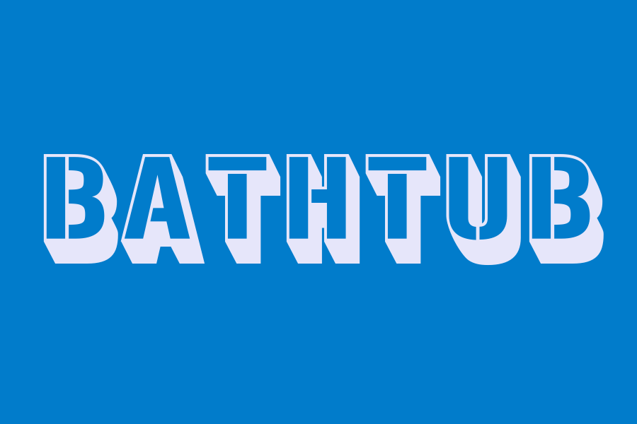 bathtub