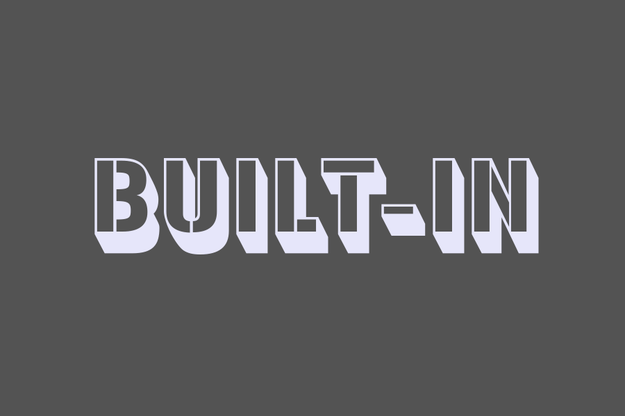 built-in