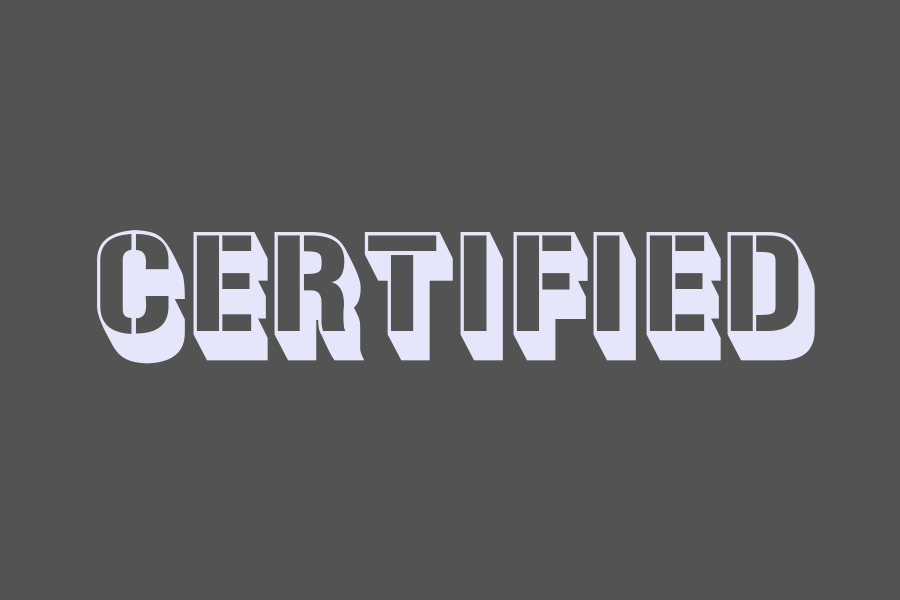 certified