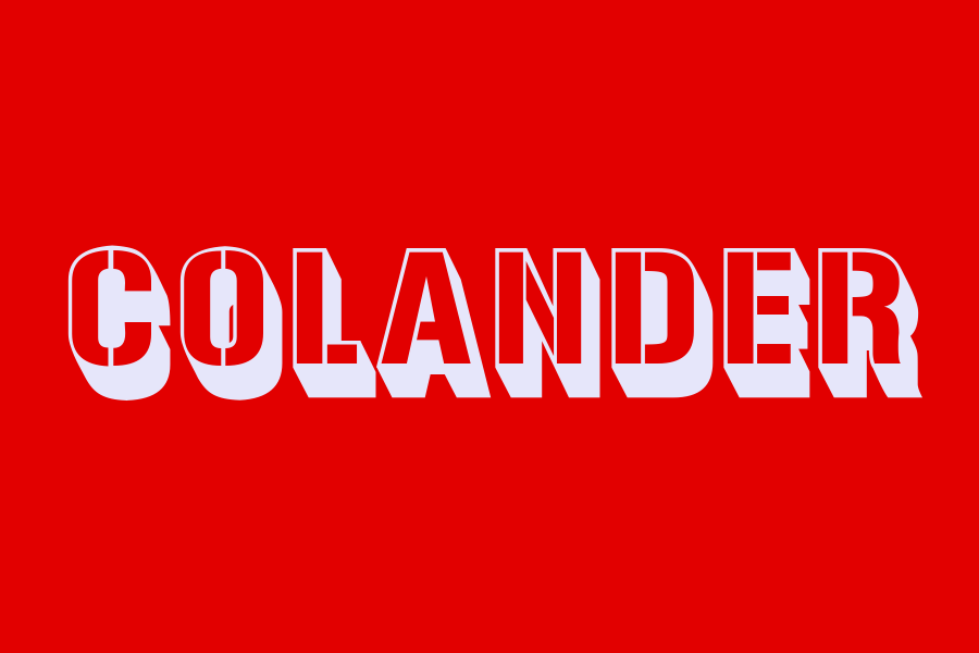 colander