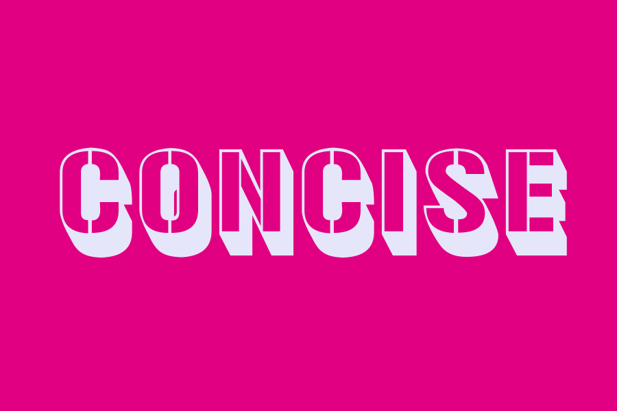 concise