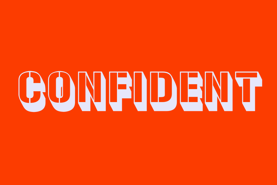 confident