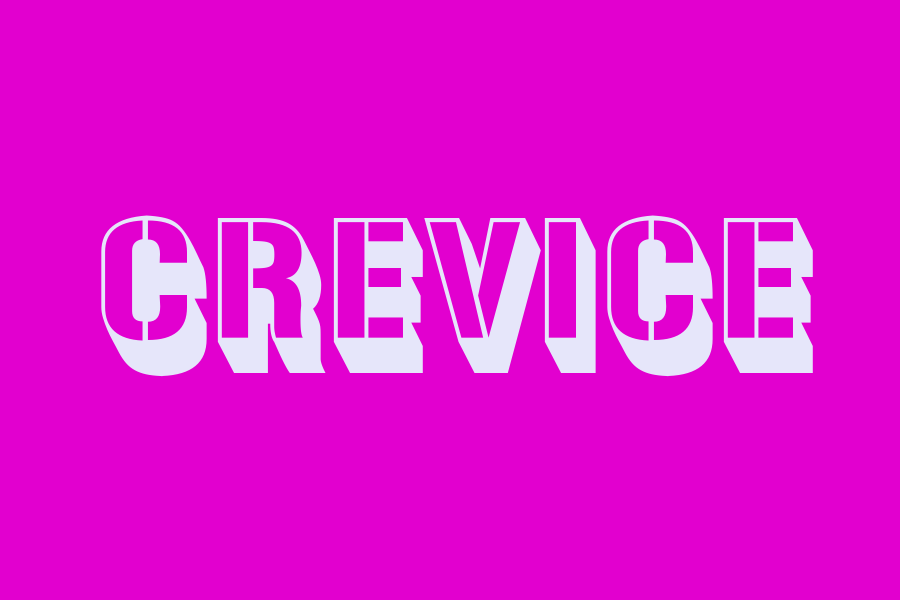 crevice