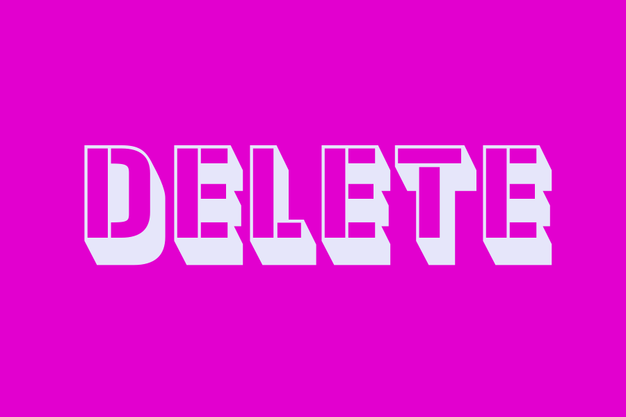 delete