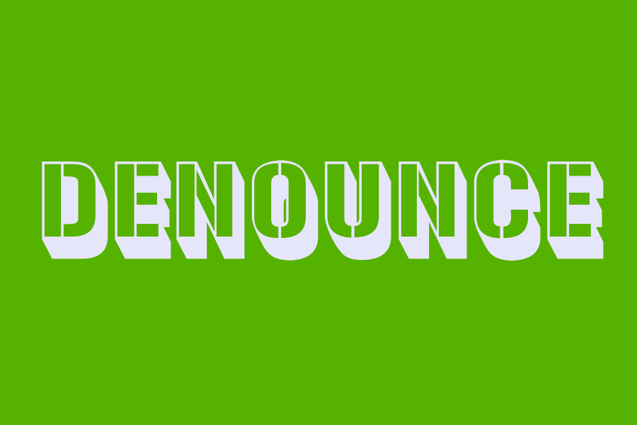 denounce
