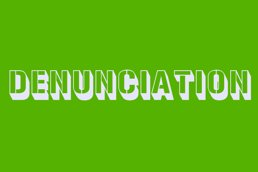 denunciation