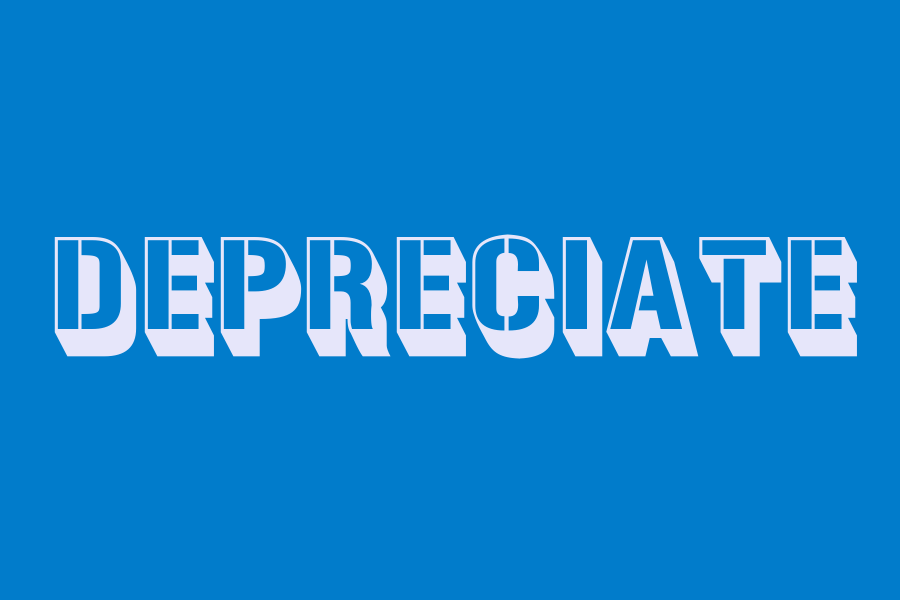 depreciate