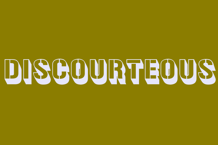 discourteous