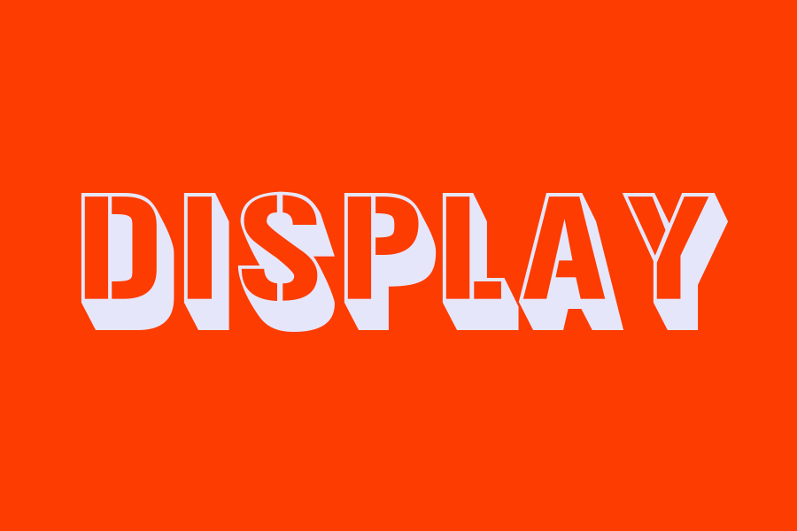 display