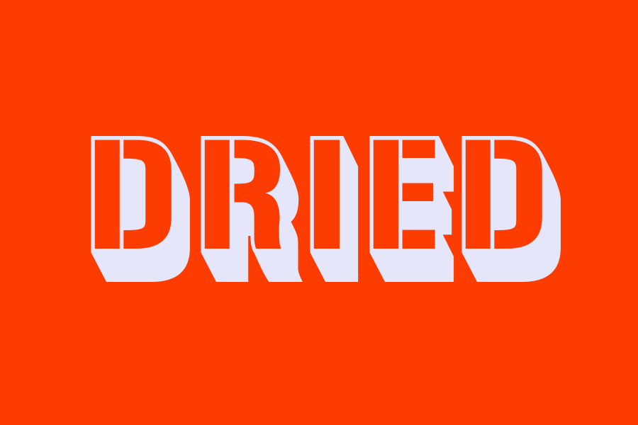 dried