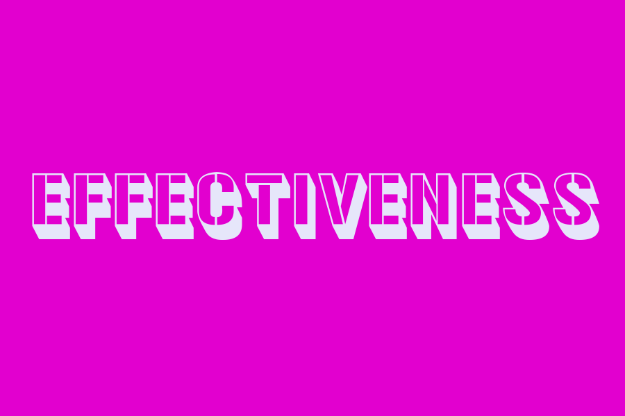 effectiveness