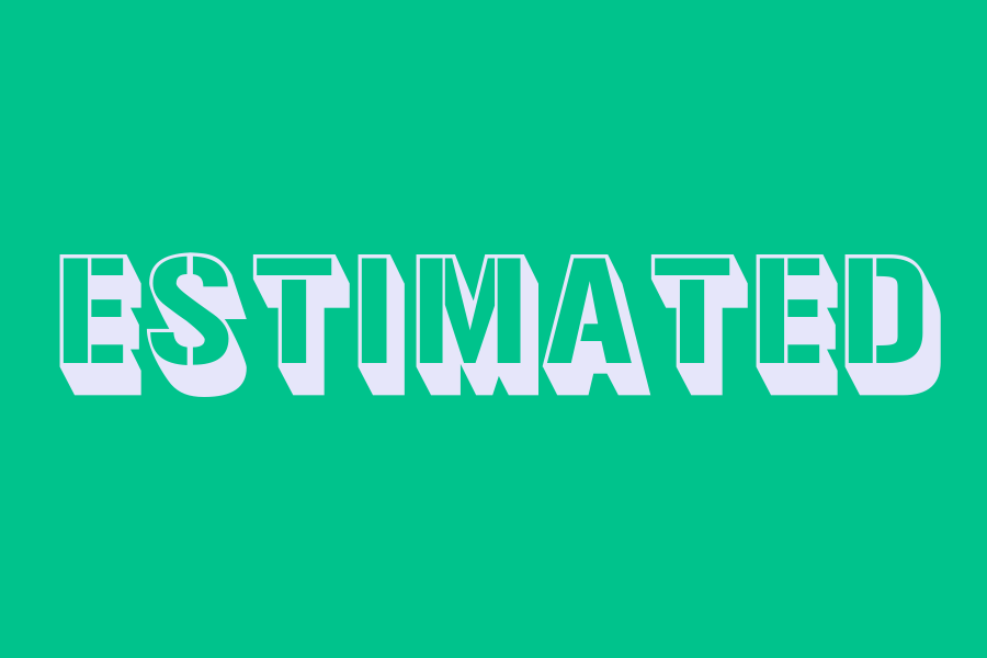 estimated