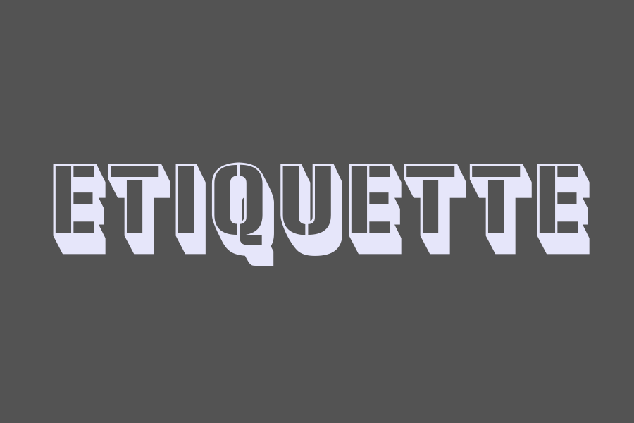 etiquette