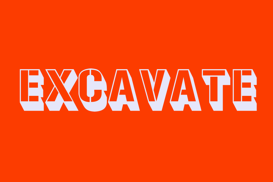 excavate