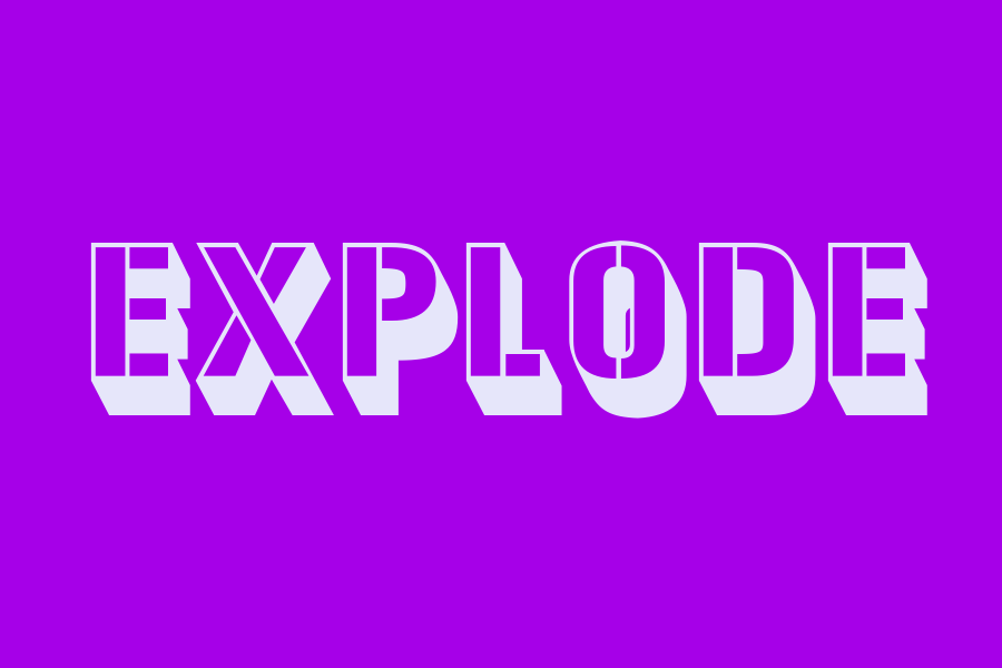 explode