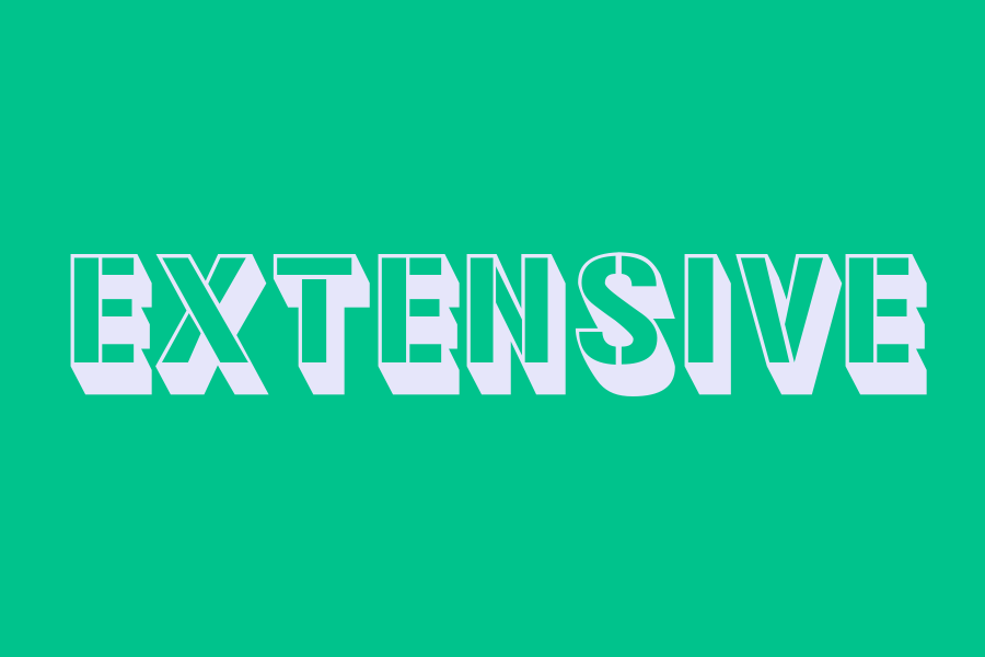 extensive