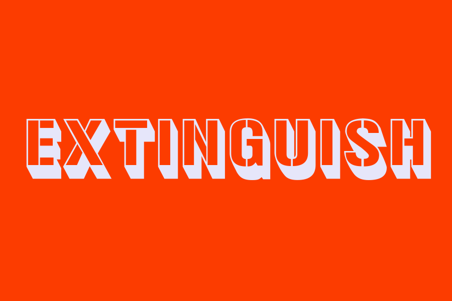 extinguish