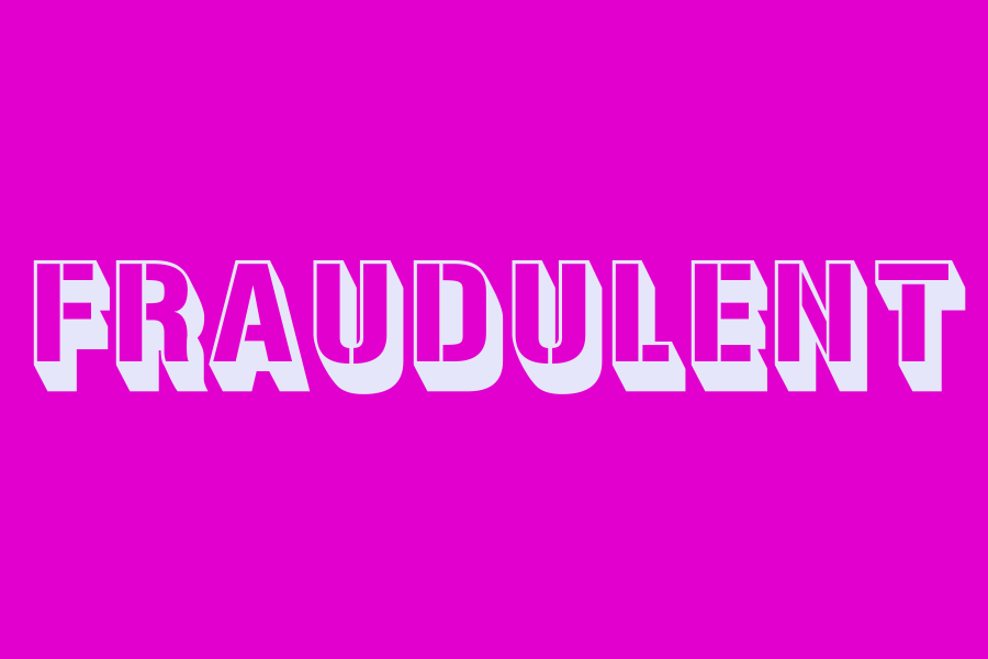 fraudulent