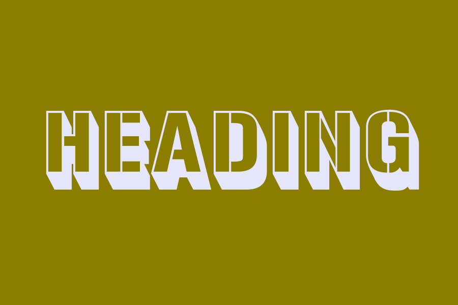 heading