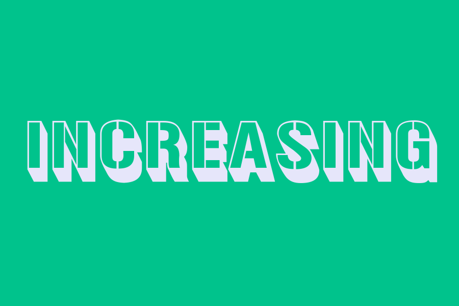 increasing