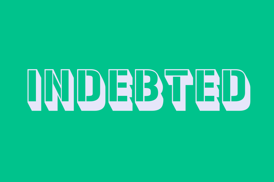 indebted