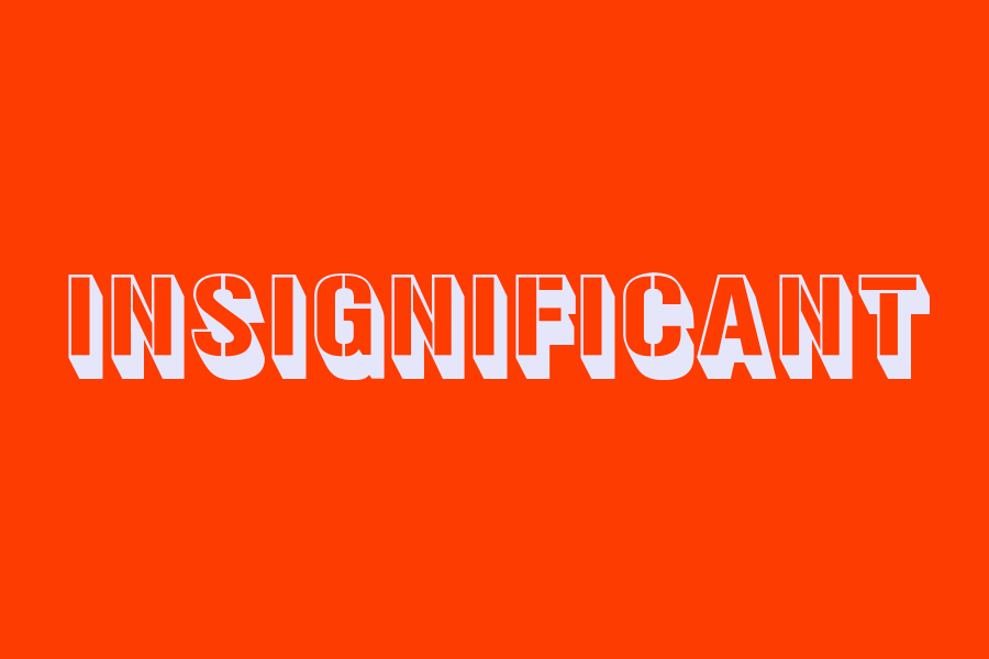 insignificant