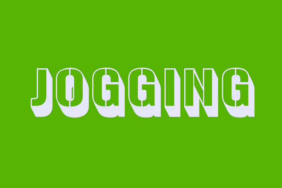 jogging