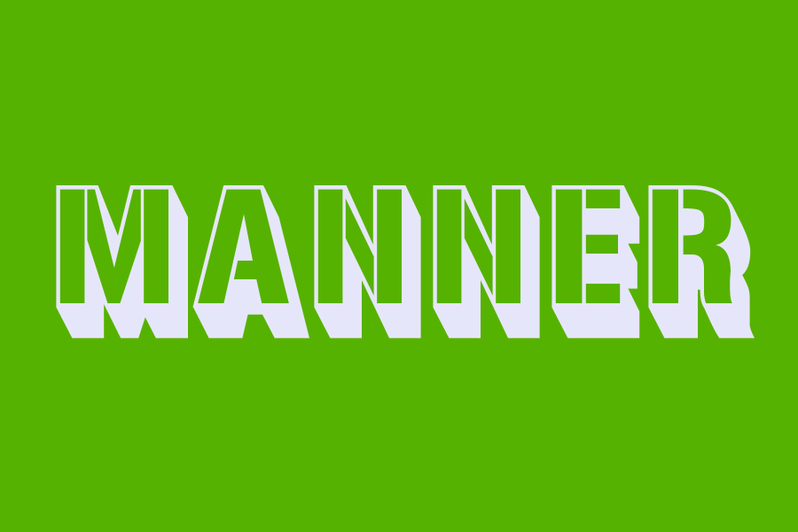 manner