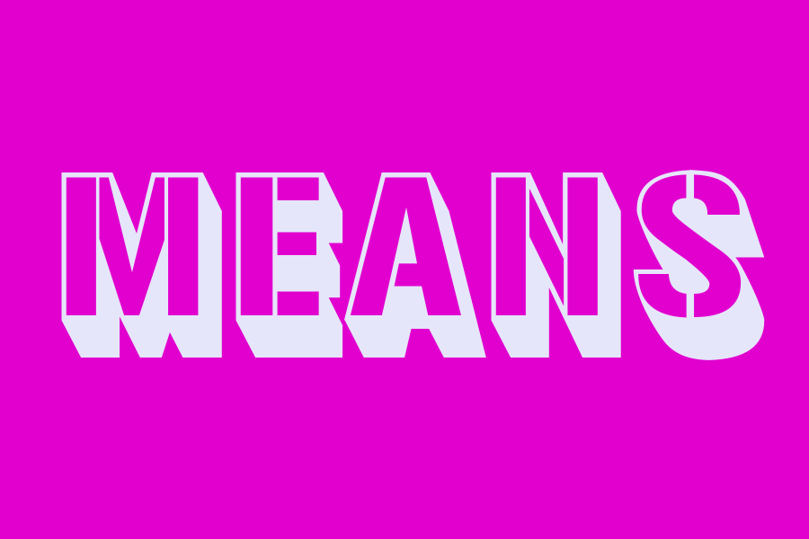 means