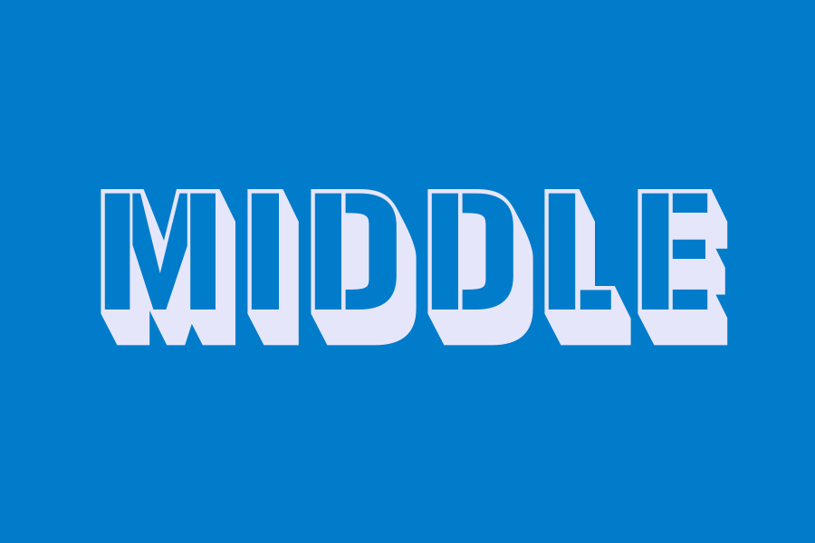 middle
