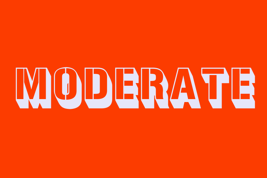 moderate