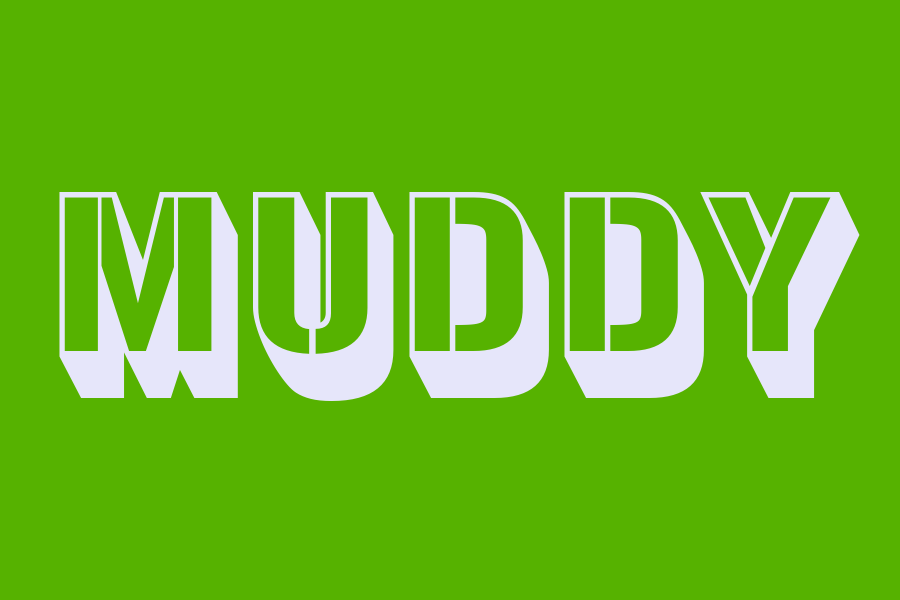 muddy