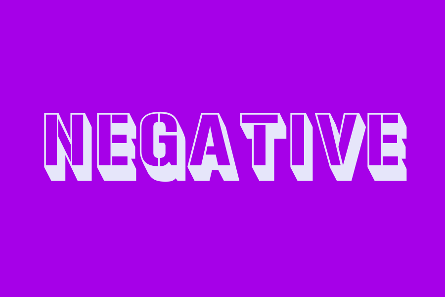negative