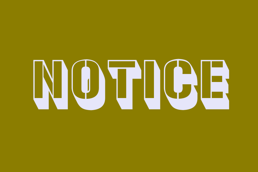 notice