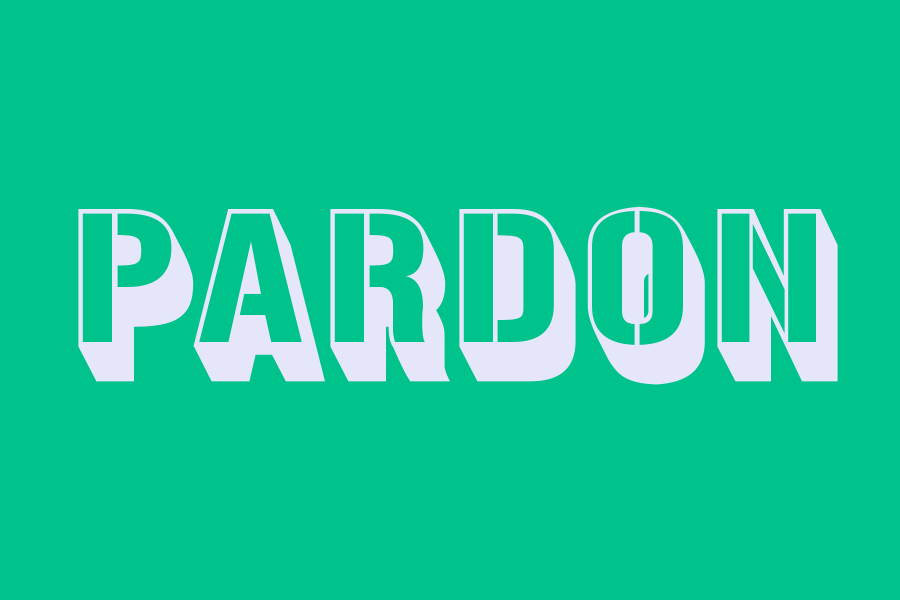 pardon