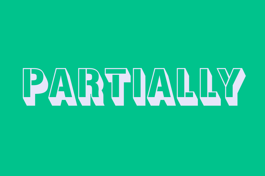 partially