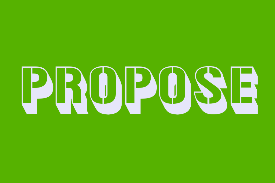 propose