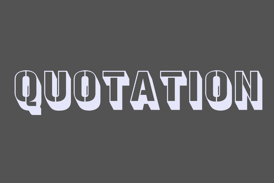 quotation