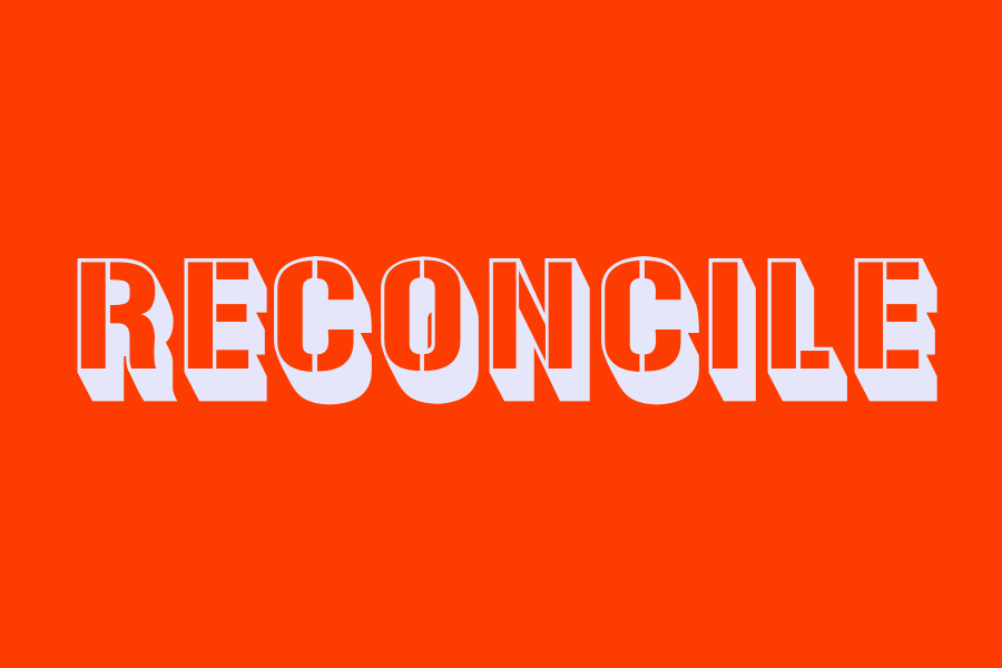 reconcile