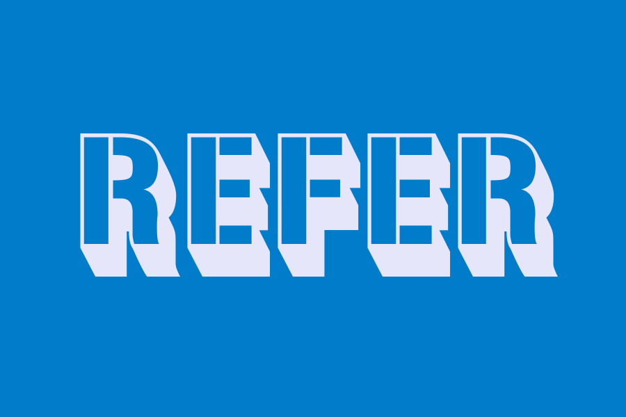 refer