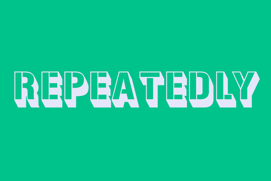 repeatedly